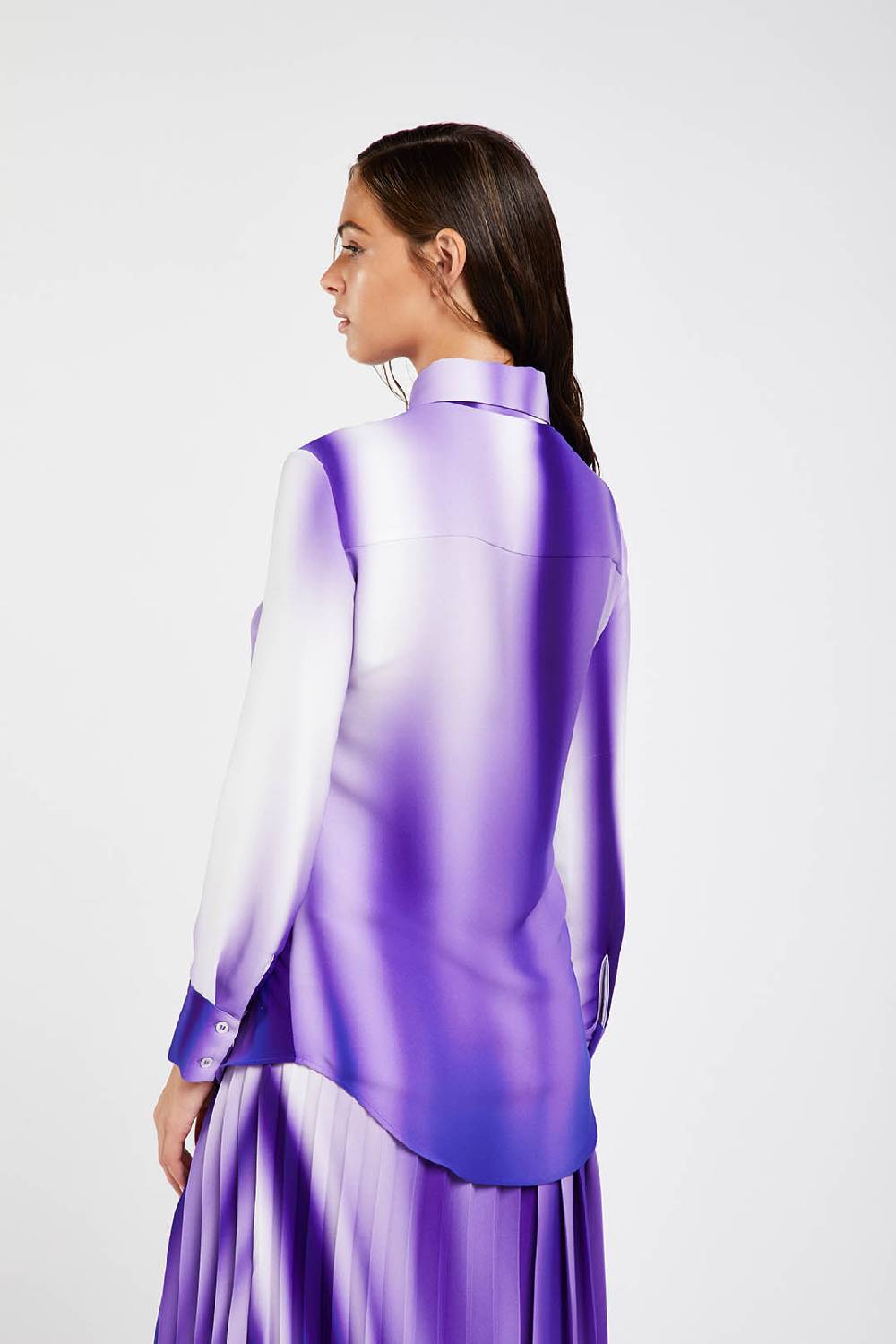 Piazza Sempione Camicia con stampa sfumata Spedizione Gratuita