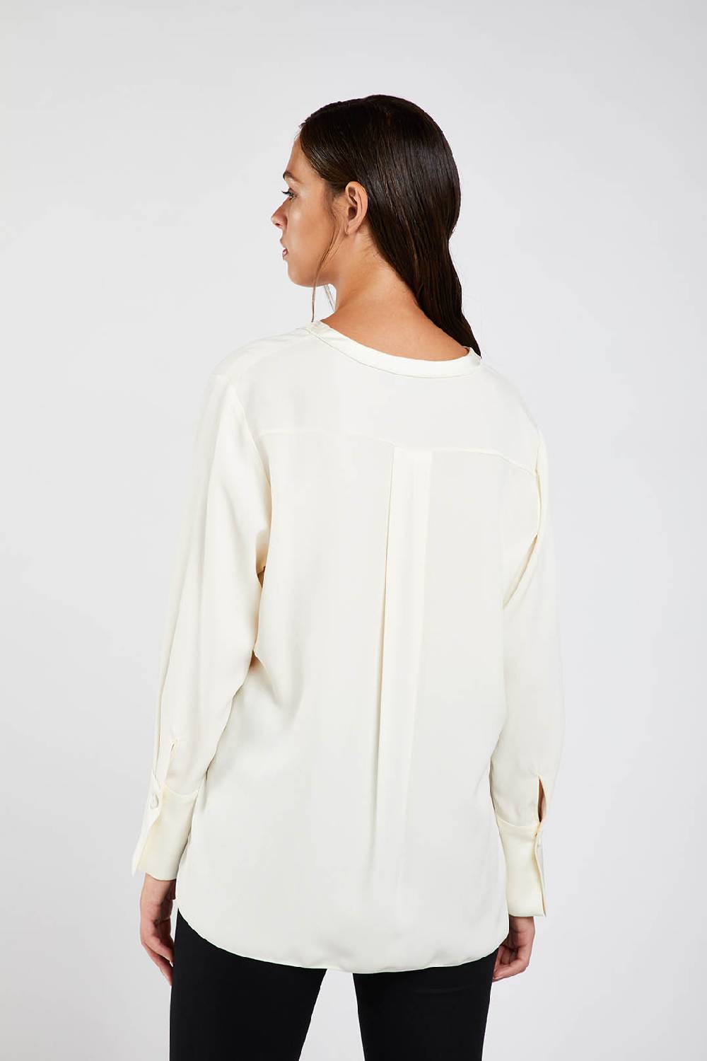 Piazza Sempione Camicia in cady enver satin Promozione Limitata