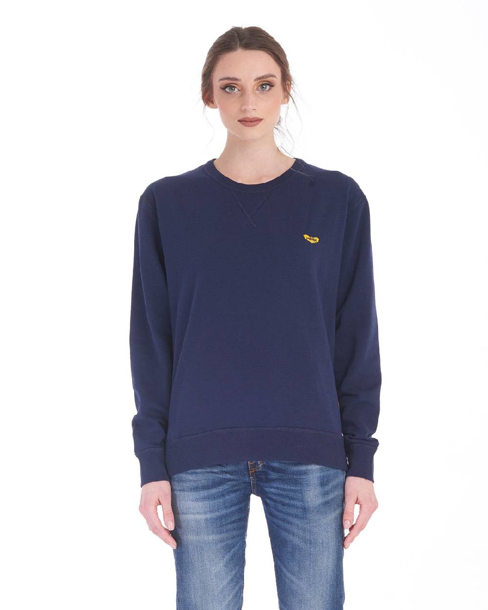 Pop84 Felpa Basic Logo POP84 Nuovo