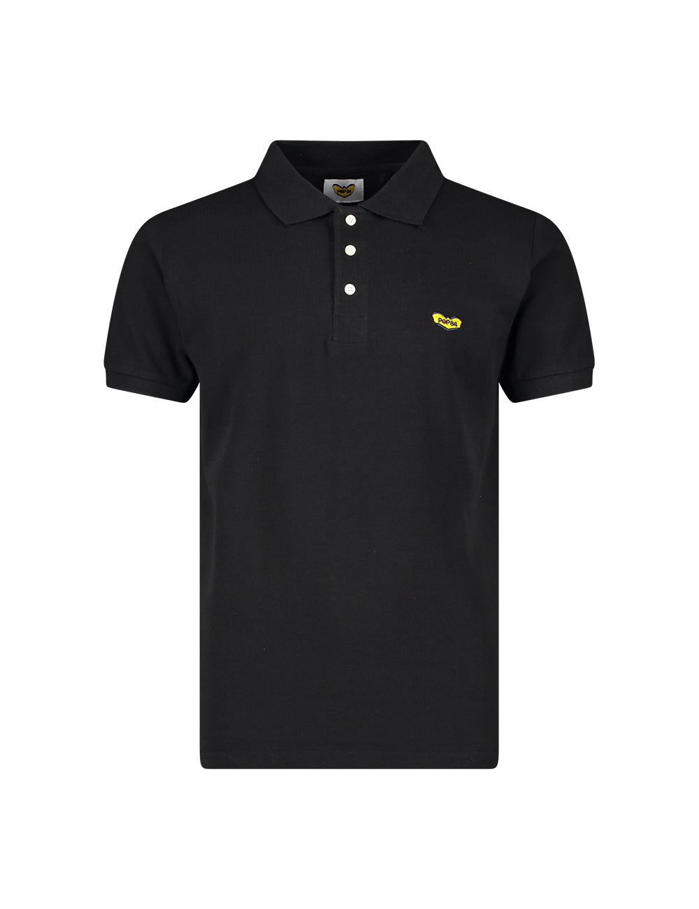 Pop84 Polo basica con logo POP84 ricamato Outlet