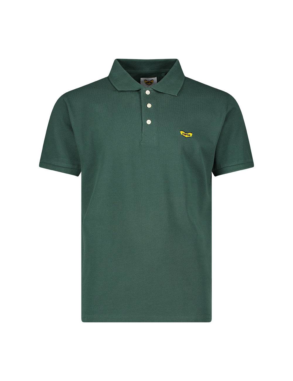 Pop84 Polo basica con logo POP84 ricamato Outlet