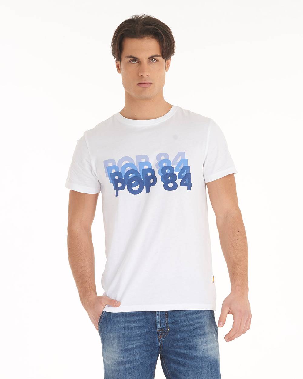 Pop84 T-shirt Scritta POP84 Saldi