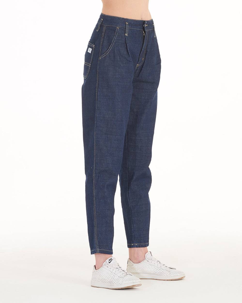 Pop84 Jeans con pence lavaggio scuro Vendita Economica