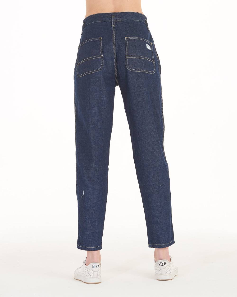 Pop84 Jeans con pence lavaggio scuro Vendita Economica