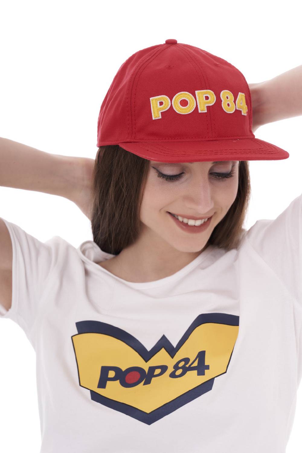 Pop84 Cappello Scritta POP84 Nuova
