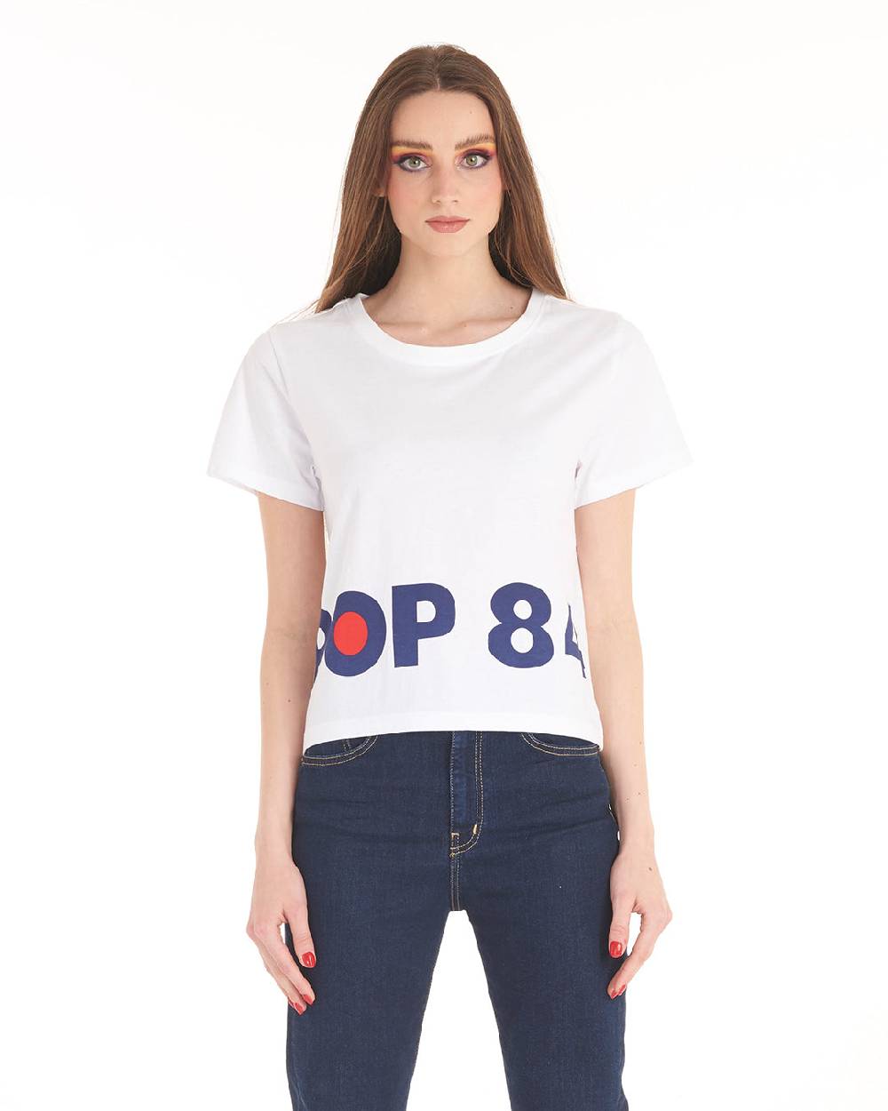 Pop84 T-shirt Scritta POP84 Promozione