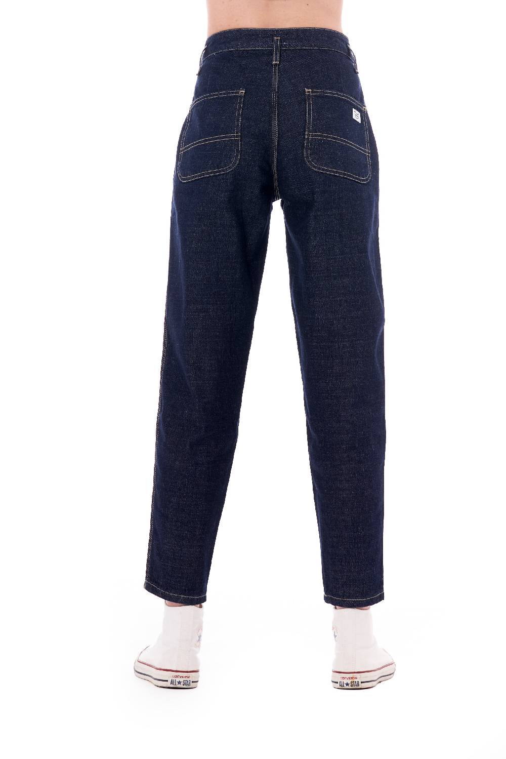 Pop84 Jeans con frase "LIFE IS POP" Soddisfazione Garantita