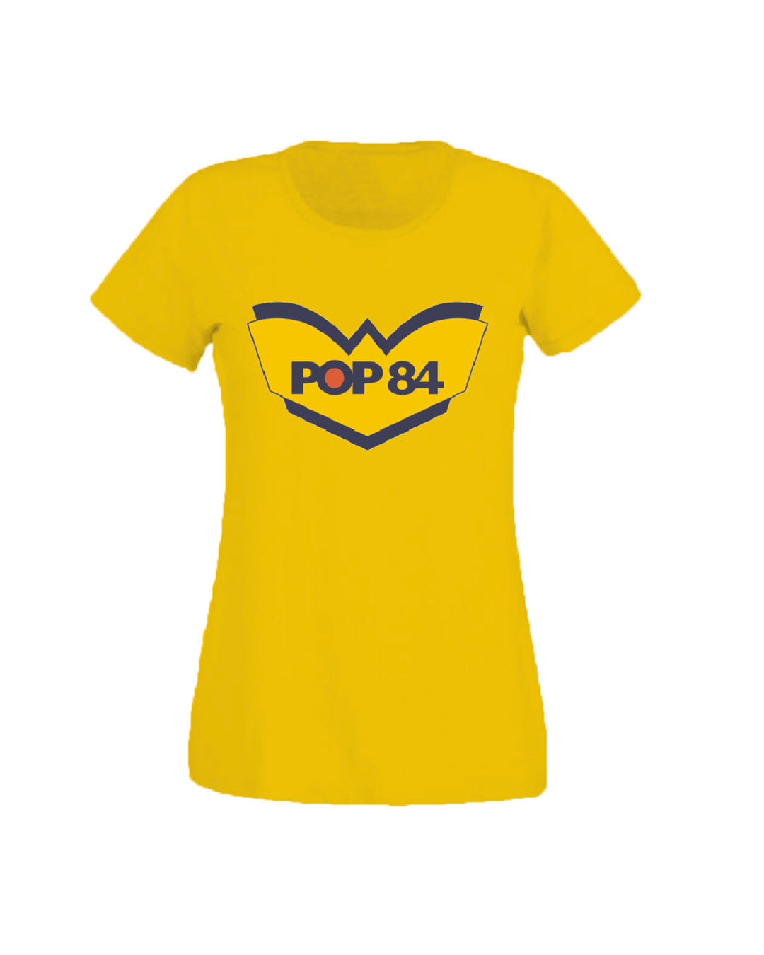Pop84 T-shirt Icon Logo POP84 Qualità Garantita