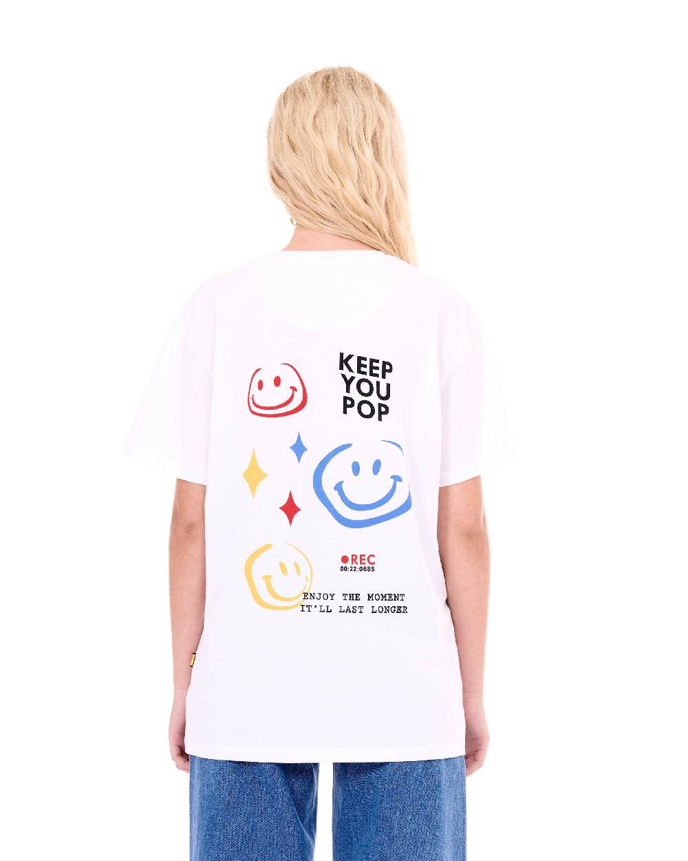 Pop84 T-shirt POP84 'Keep You Pop' Prezzo Ridotto