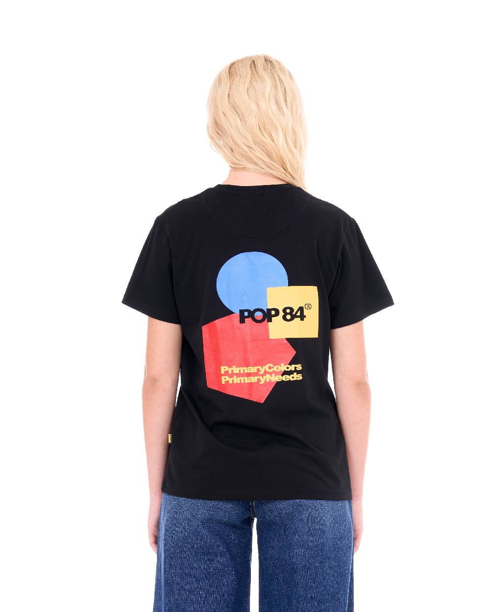 Pop84 T-shirt POP84 'Primary Colors Primary Needs' Sconto