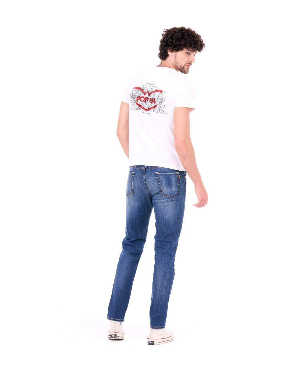 Pop84 T-shirt POP84 'Some Loves Last Forever' Vendita Calda