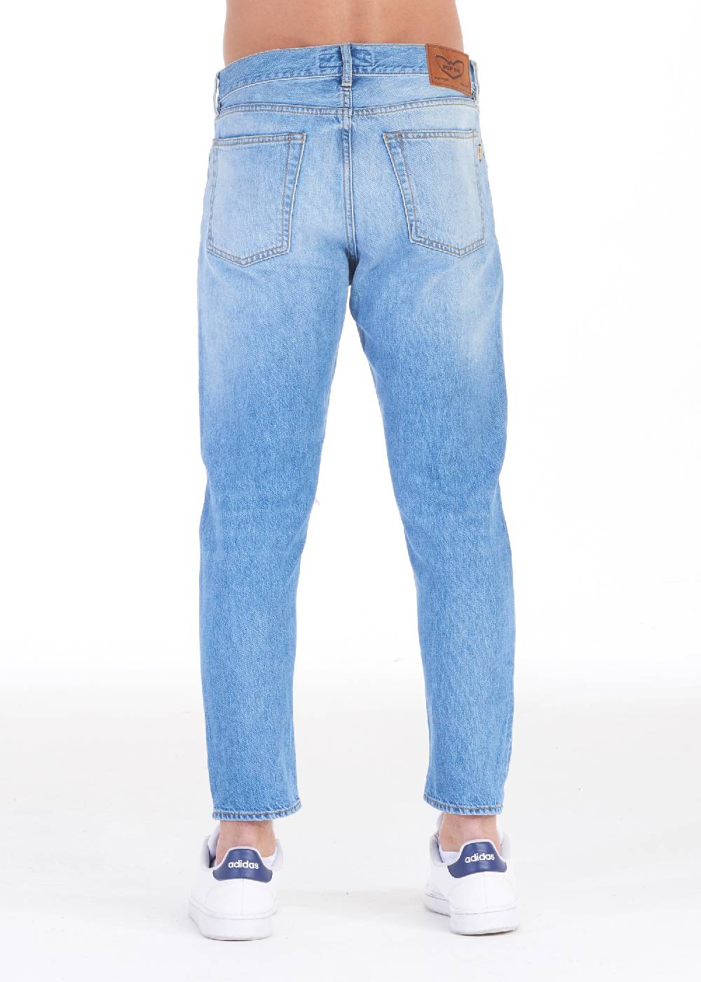 Pop84 Jeans uomo 5 tasche over fit modello Andrew Saldi Di Fabbrica