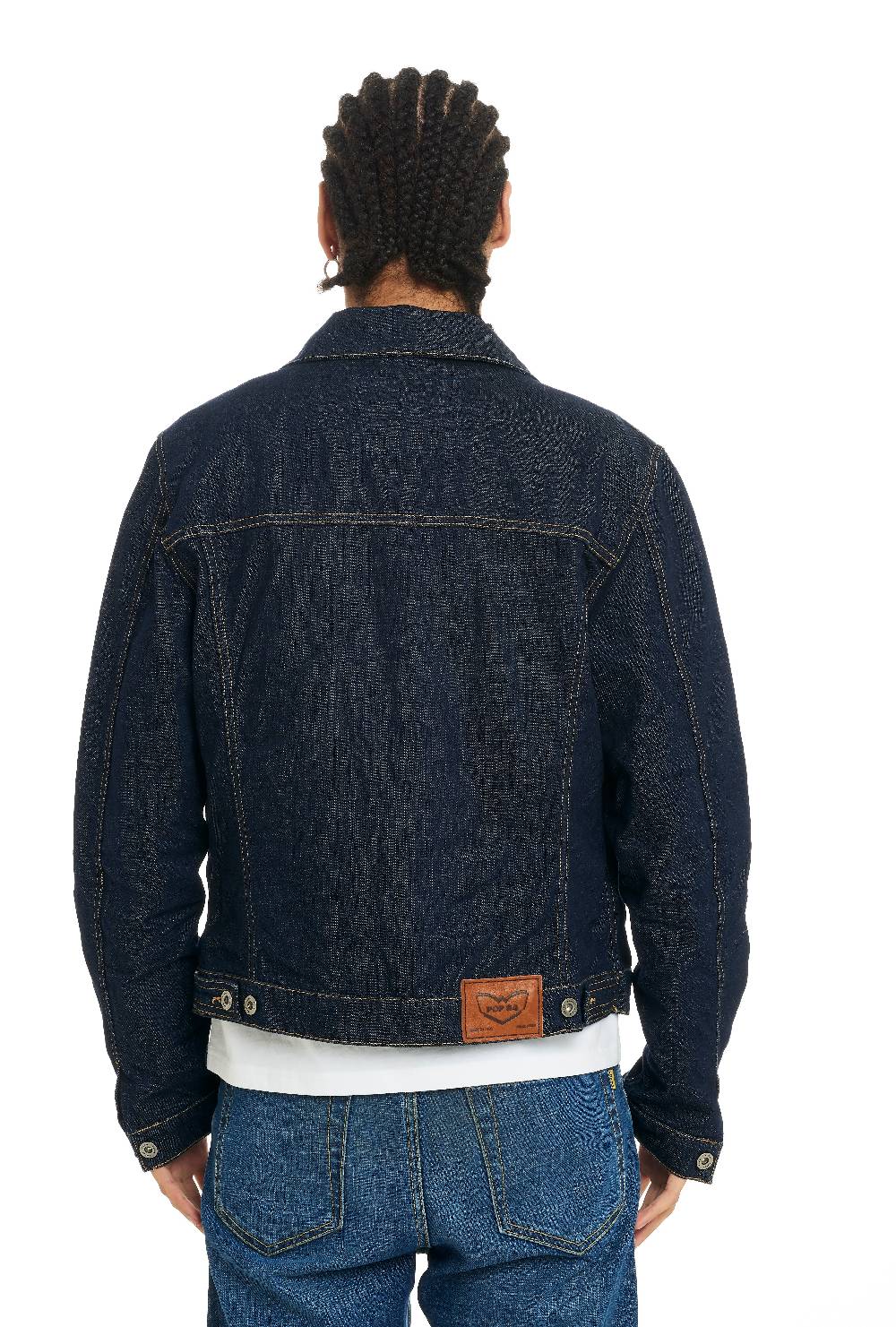 Pop84 Giubbino jeans lavaggio scuro Vendite Flash