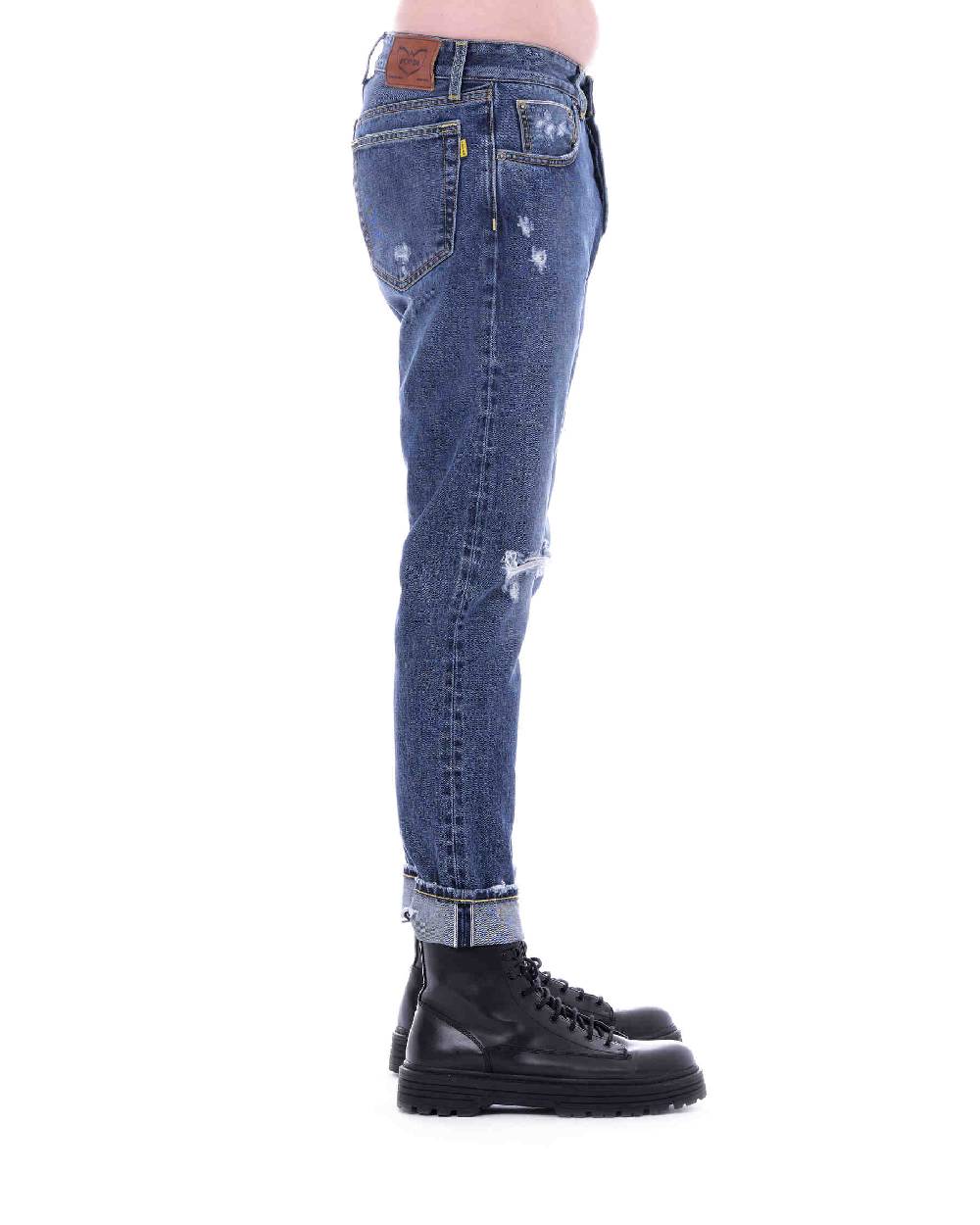 Pop84 Jeans CIMOSATO con rotture 2025