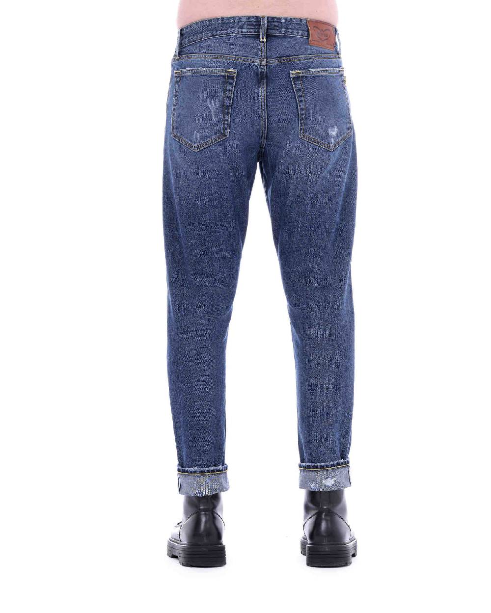 Pop84 Jeans CIMOSATO con rotture 2025