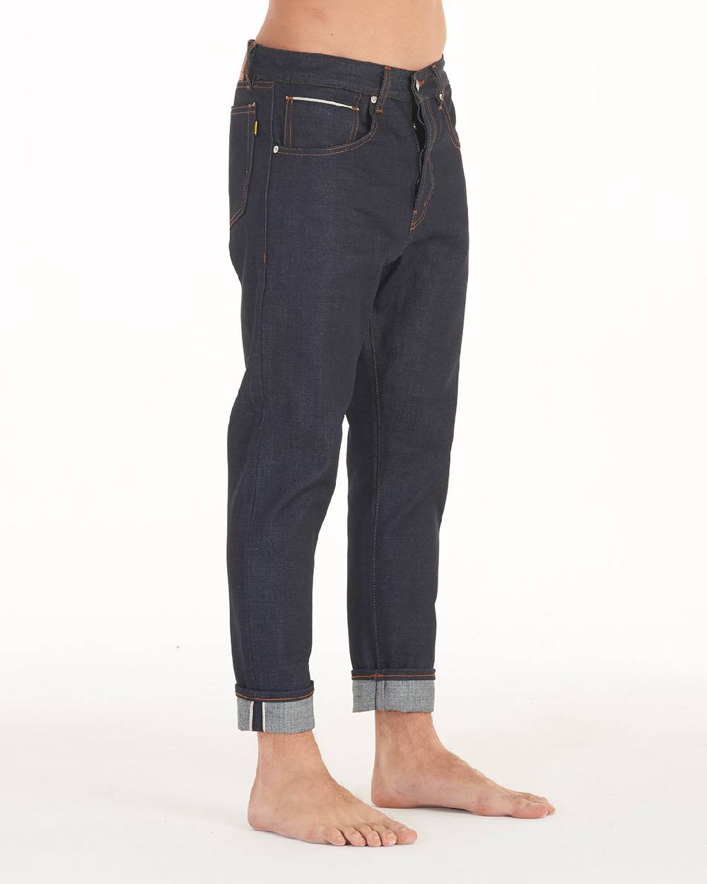 Pop84 Jeans CIMOSATO non lavato tessuto giapponese Acquista Ora