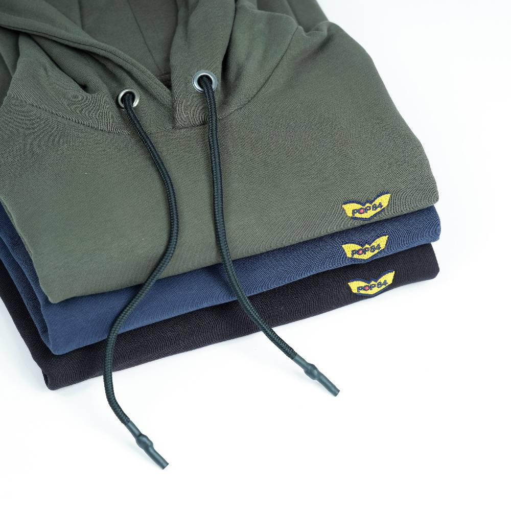Pop84 Felpa Cappuccio Logo POP84 Prezzo Ridotto