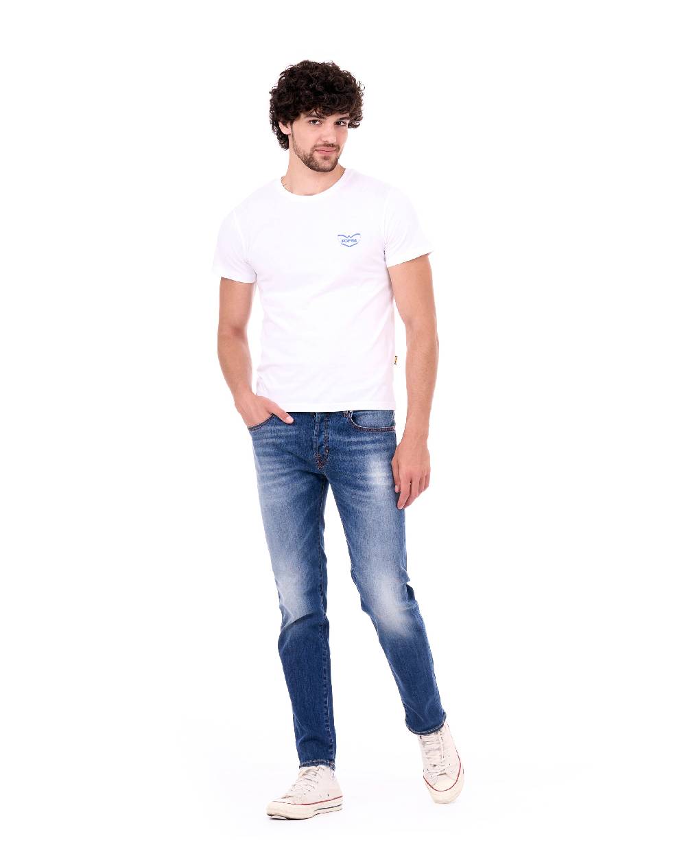 Pop84 T-shirt POP84 'The Icon Of Jeans' Sottocosto