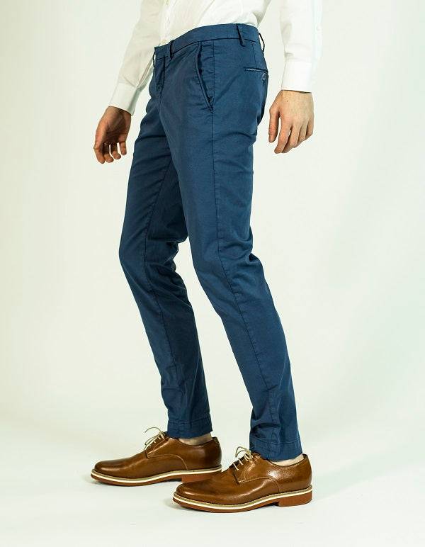 Pop84 Pantalone slim fit modello Milano Outlet