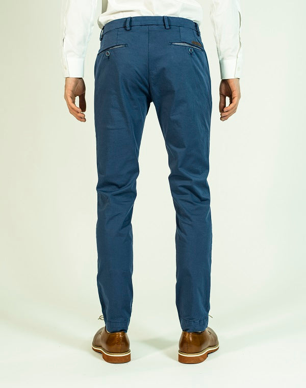 Pop84 Pantalone slim fit modello Milano Outlet