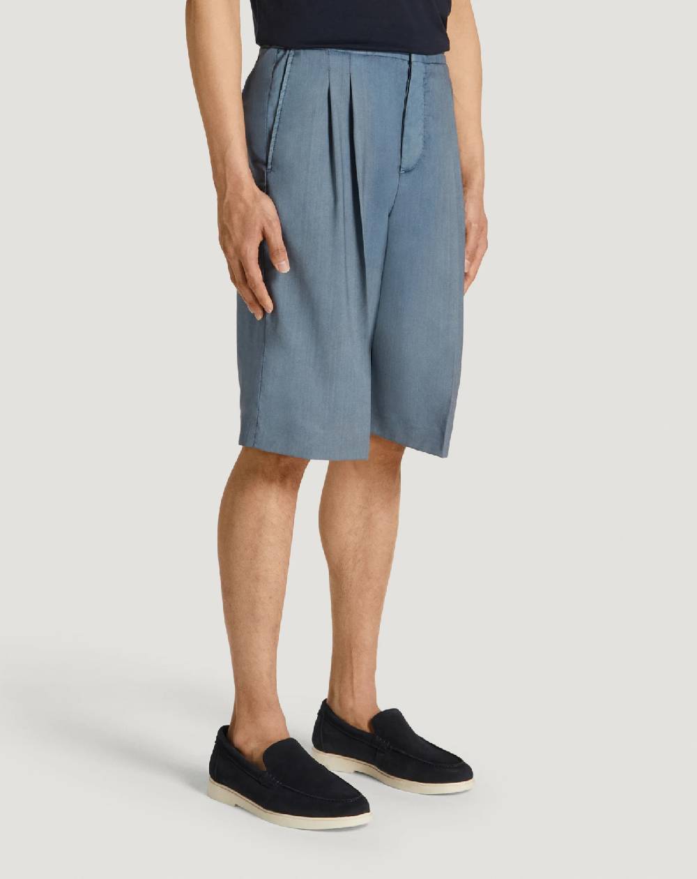 Pt Torino Bermuda in lana comfort Qualità