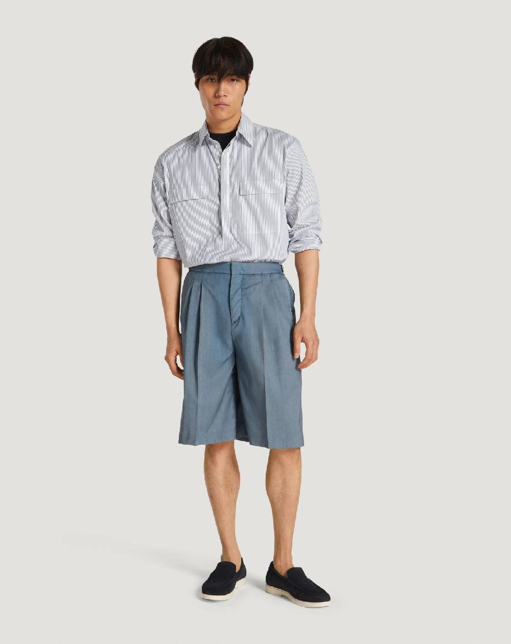 Pt Torino Bermuda in lana comfort Qualità