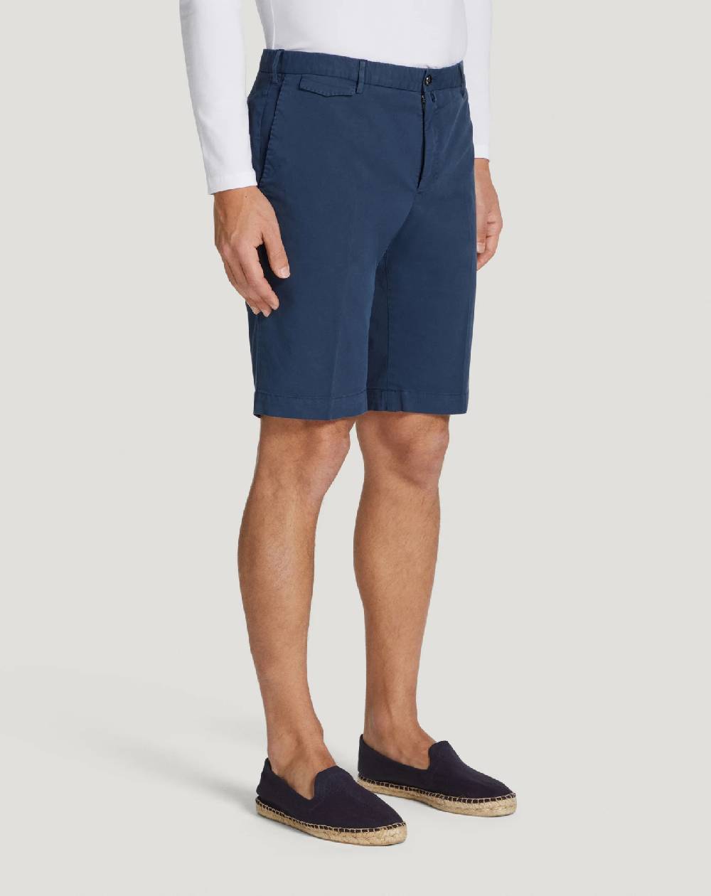 Pt Torino Bermuda in gabardina stretch Negozi Online