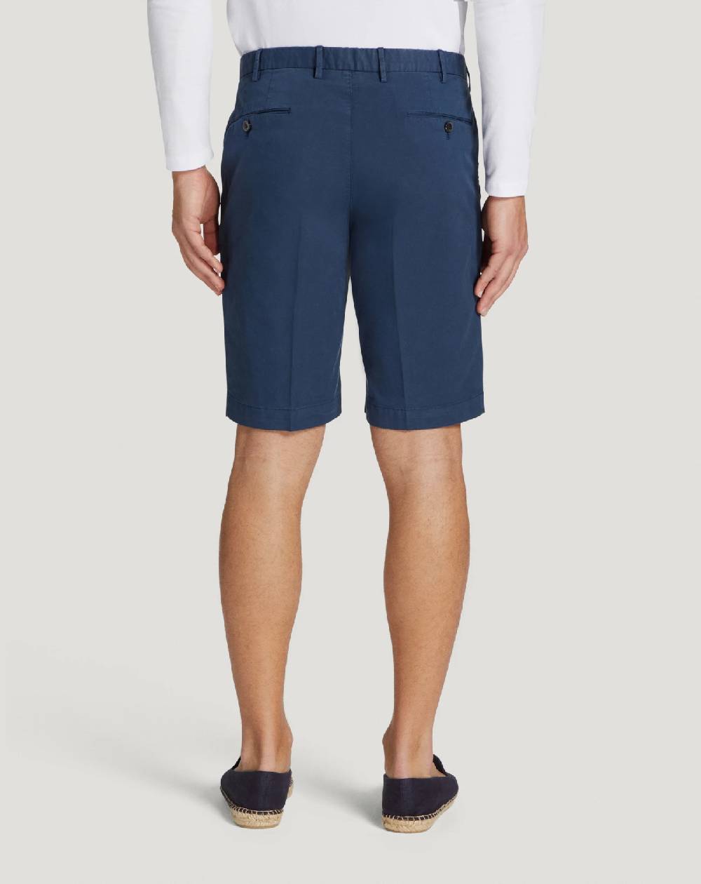 Pt Torino Bermuda in gabardina stretch Negozi Online