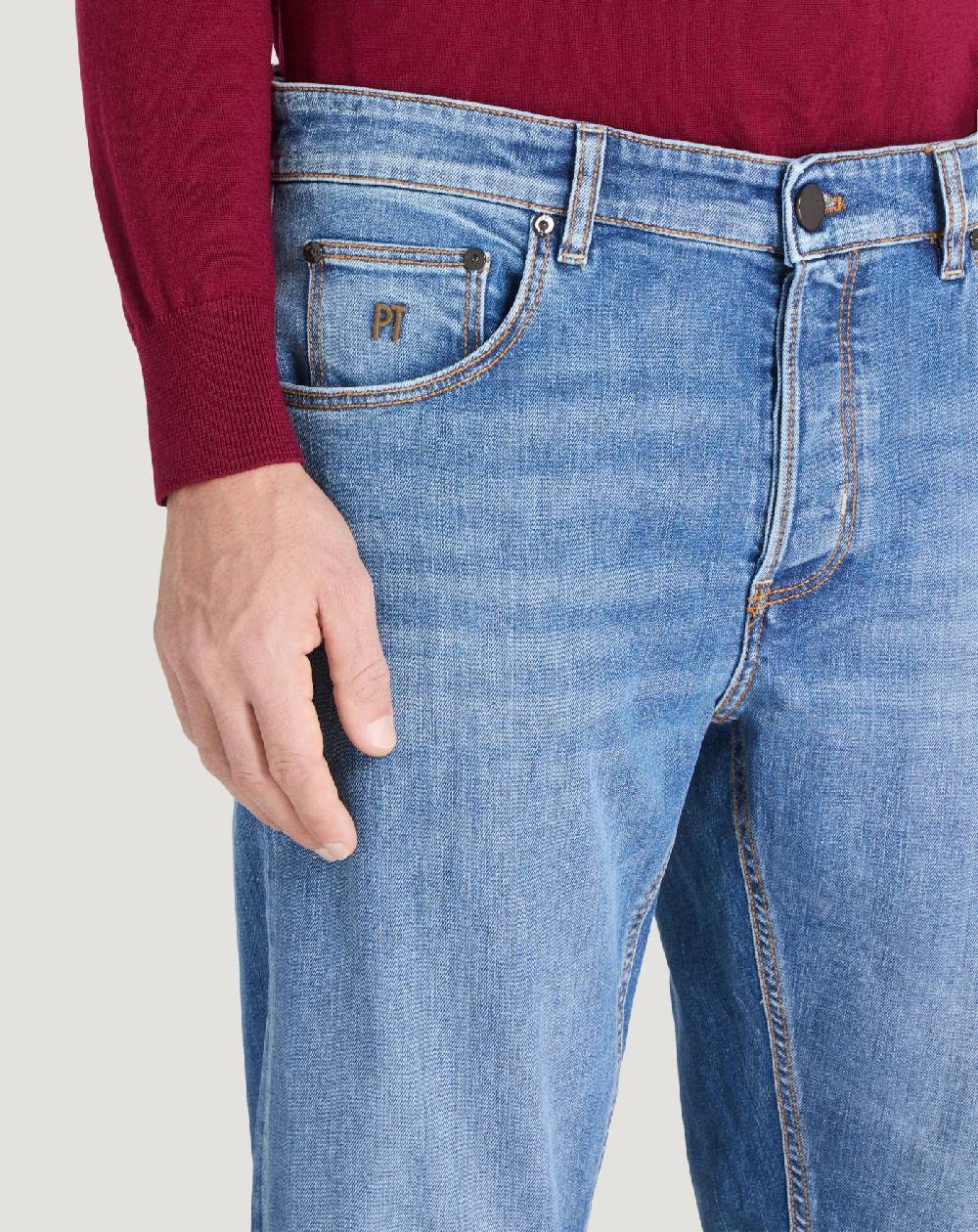 Pt Torino Jeans Reggae in denim stretch superfine I Più Venduti