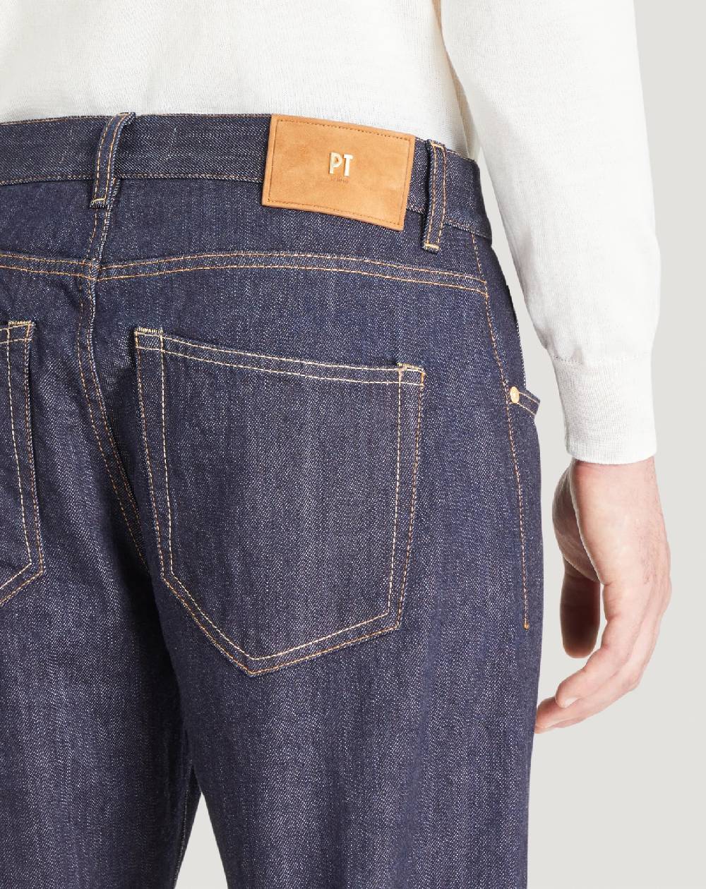 Pt Torino Jeans Breakbeat in denim organico stretch In Saldo