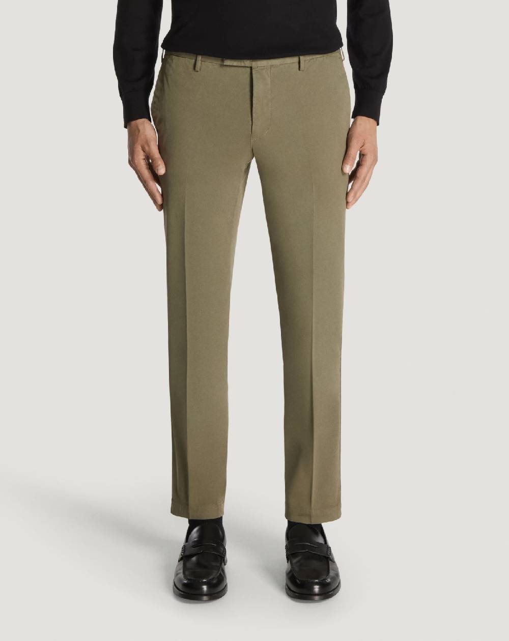 Pt Torino Pantaloni Skinny in cotone batavia Italy
