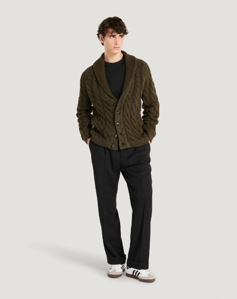 Pt Torino Cardigan in lana e cachemire Italia
