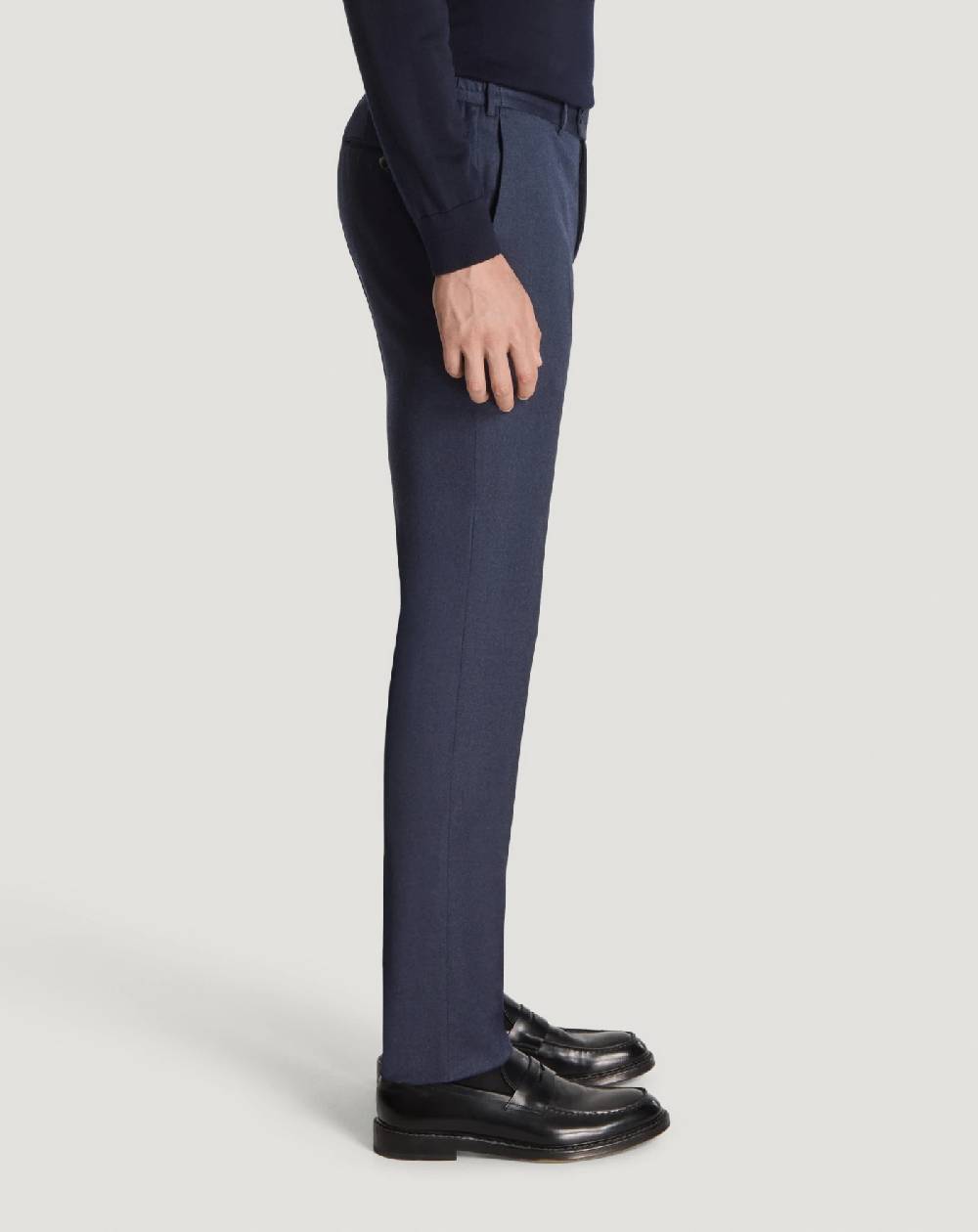 Pt Torino Pantaloni Slim in flanella Soddisfazione Garantita