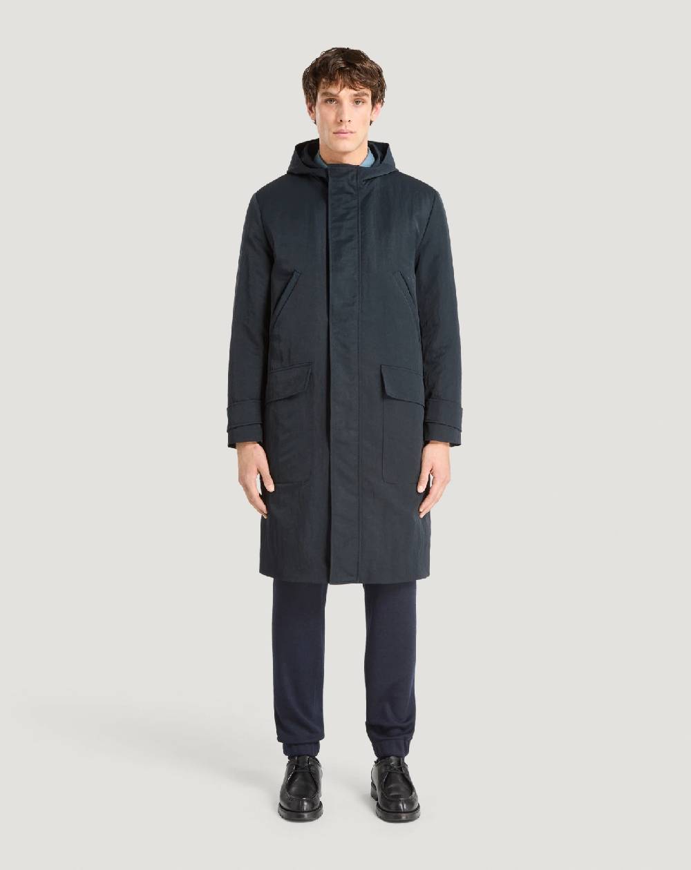 Pt Torino Parka con cappuccio in nylon Promozione Limitata
