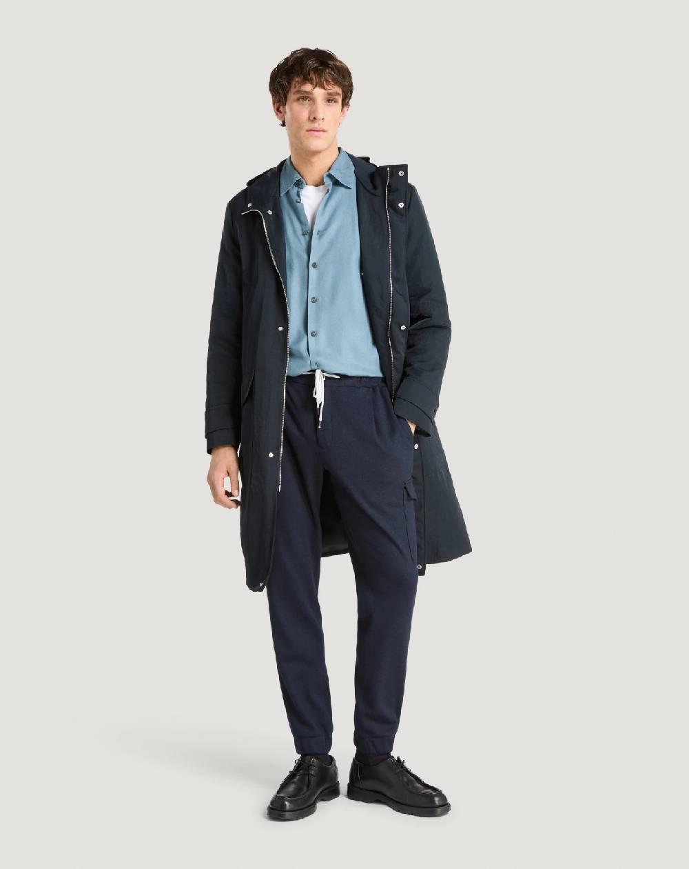 Pt Torino Parka con cappuccio in nylon Promozione Limitata