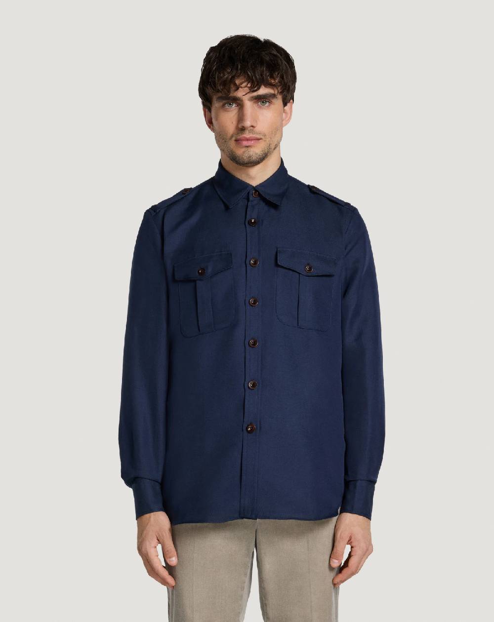 Pt Torino Camicia in twill Offerta