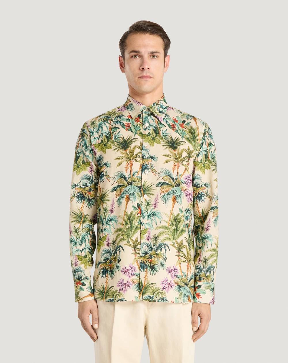 Pt Torino Camicia in twill Vendita Economica