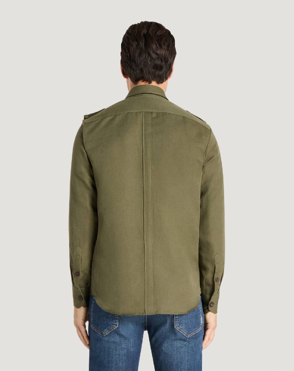 Pt Torino Camicia in twill Saldi Di Fabbrica