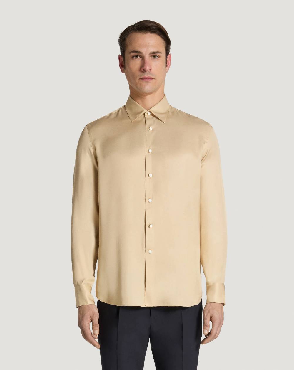 Pt Torino Camicia in twill Vendite Flash
