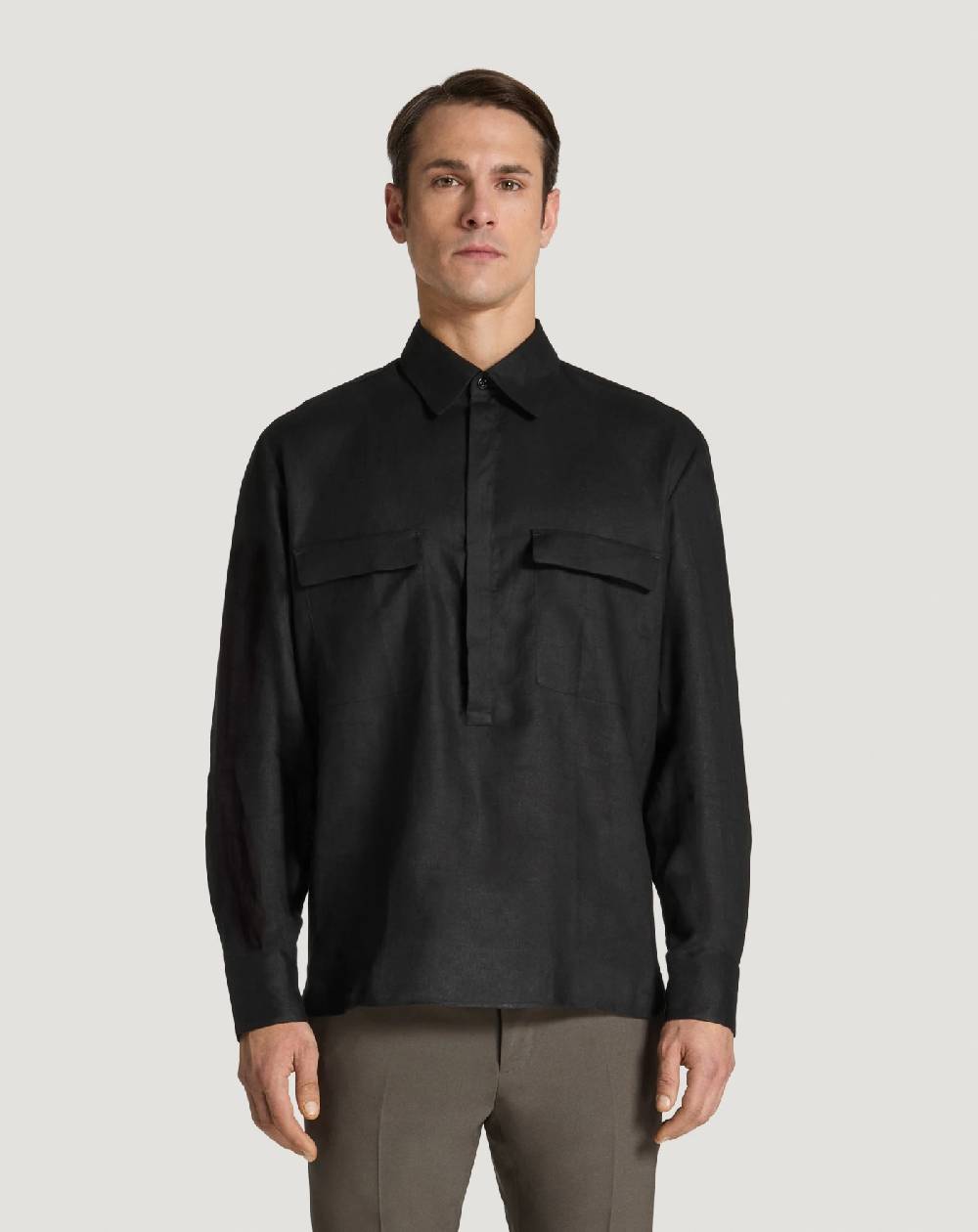 Pt Torino Camicia in lino Moda