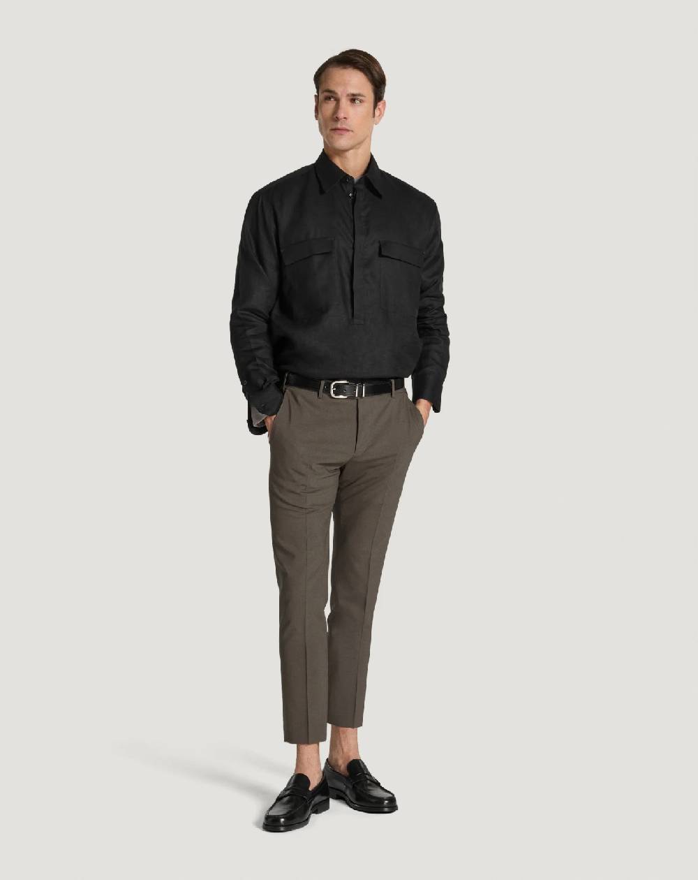 Pt Torino Camicia in lino Moda