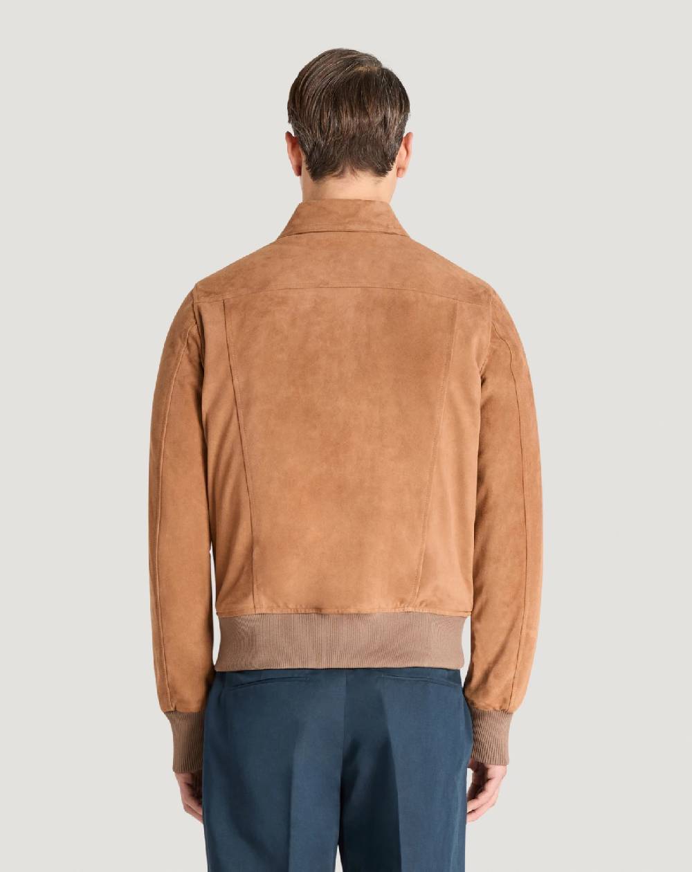 Pt Torino Bomber in suede Nuovo