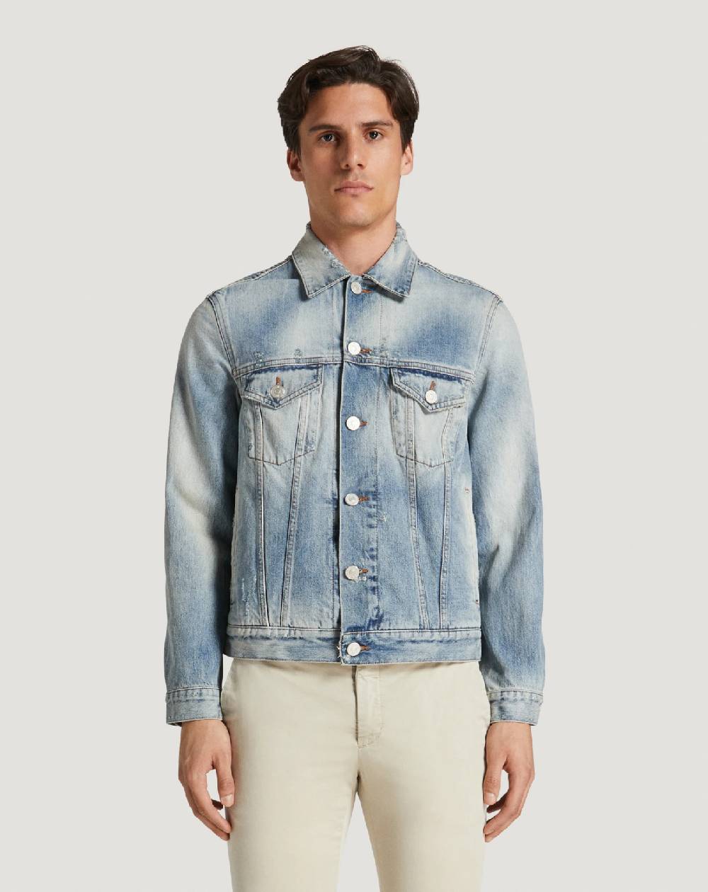 Pt Torino Giacca in denim Soddisfazione Garantita
