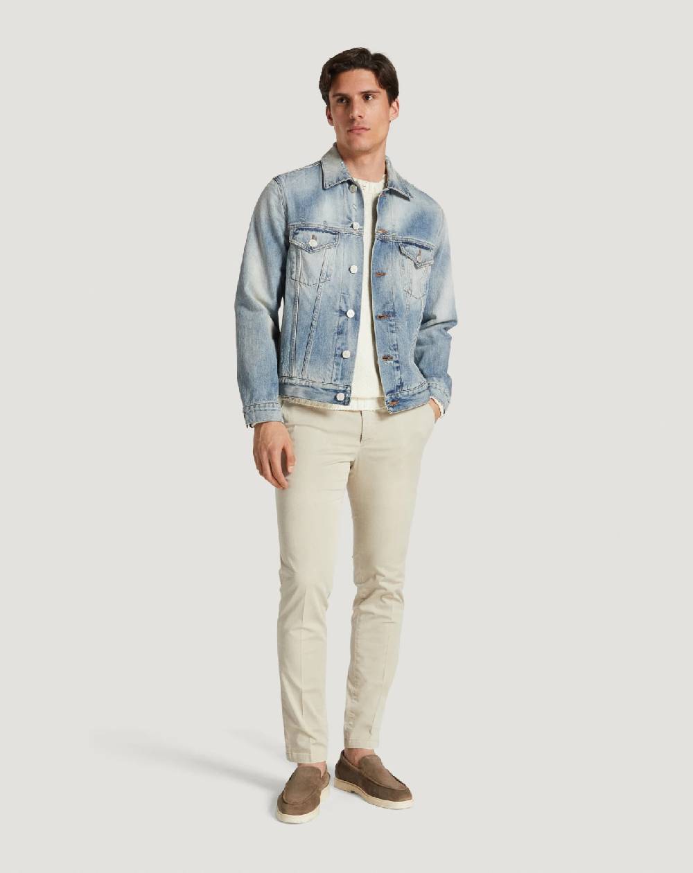 Pt Torino Giacca in denim Soddisfazione Garantita