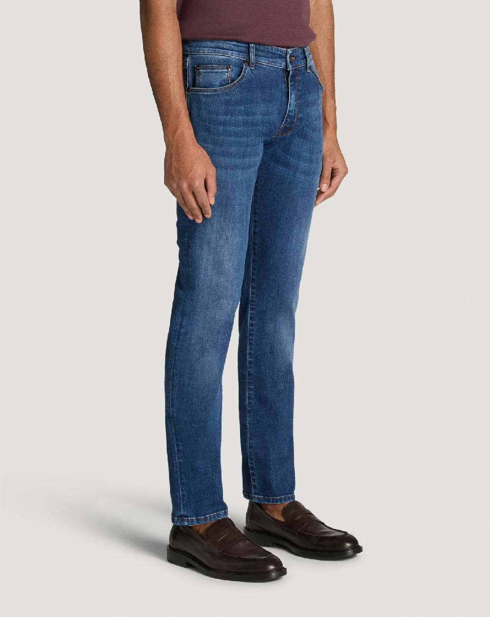 Pt Torino Jeans Swing in denim stretch indigo Fino Al -60%