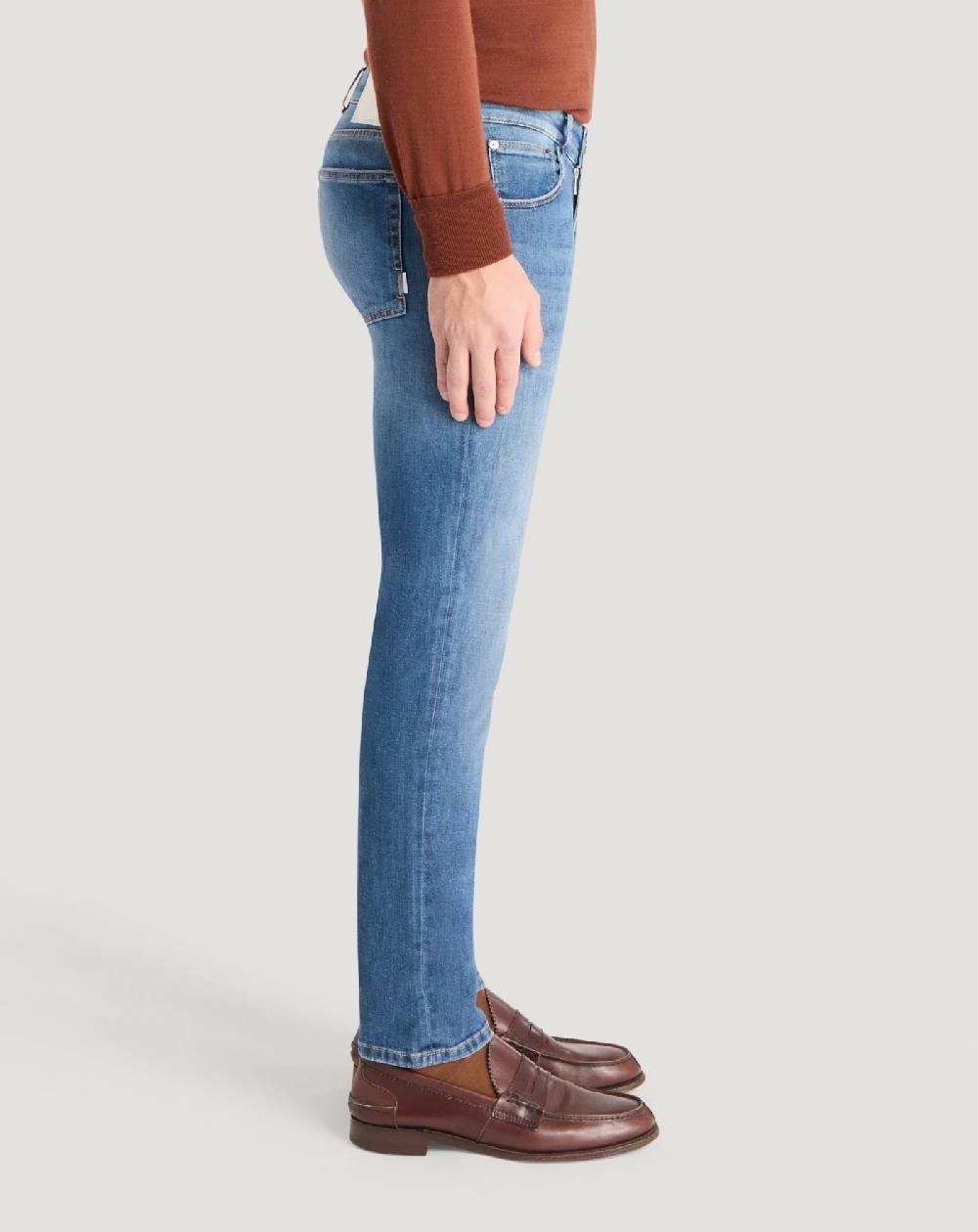 Pt Torino Jeans Swing in denim soft touch Shopping Online