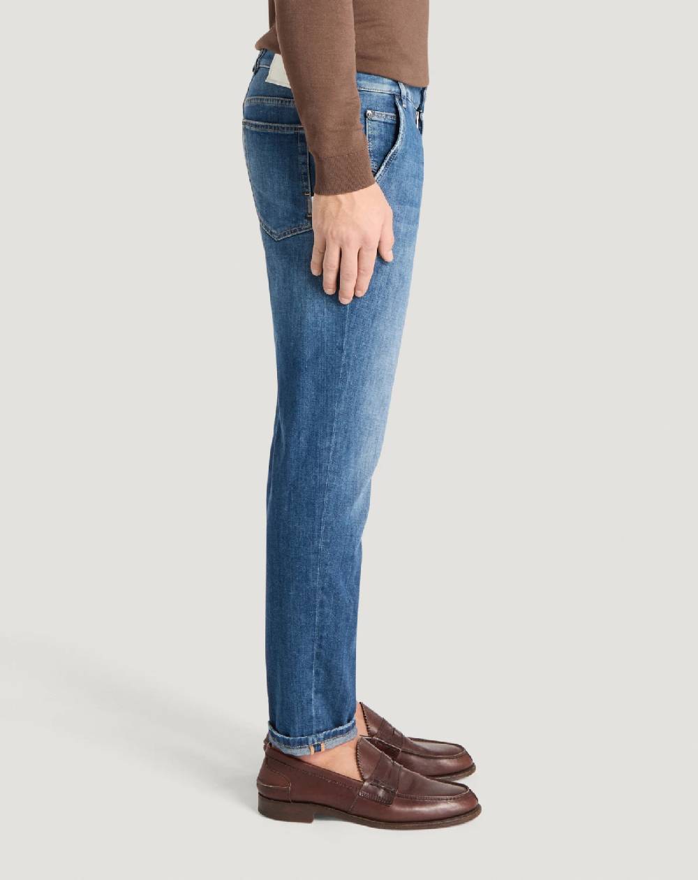 Pt Torino Jeans Indie in denim soft touch Prezzo Ridotto