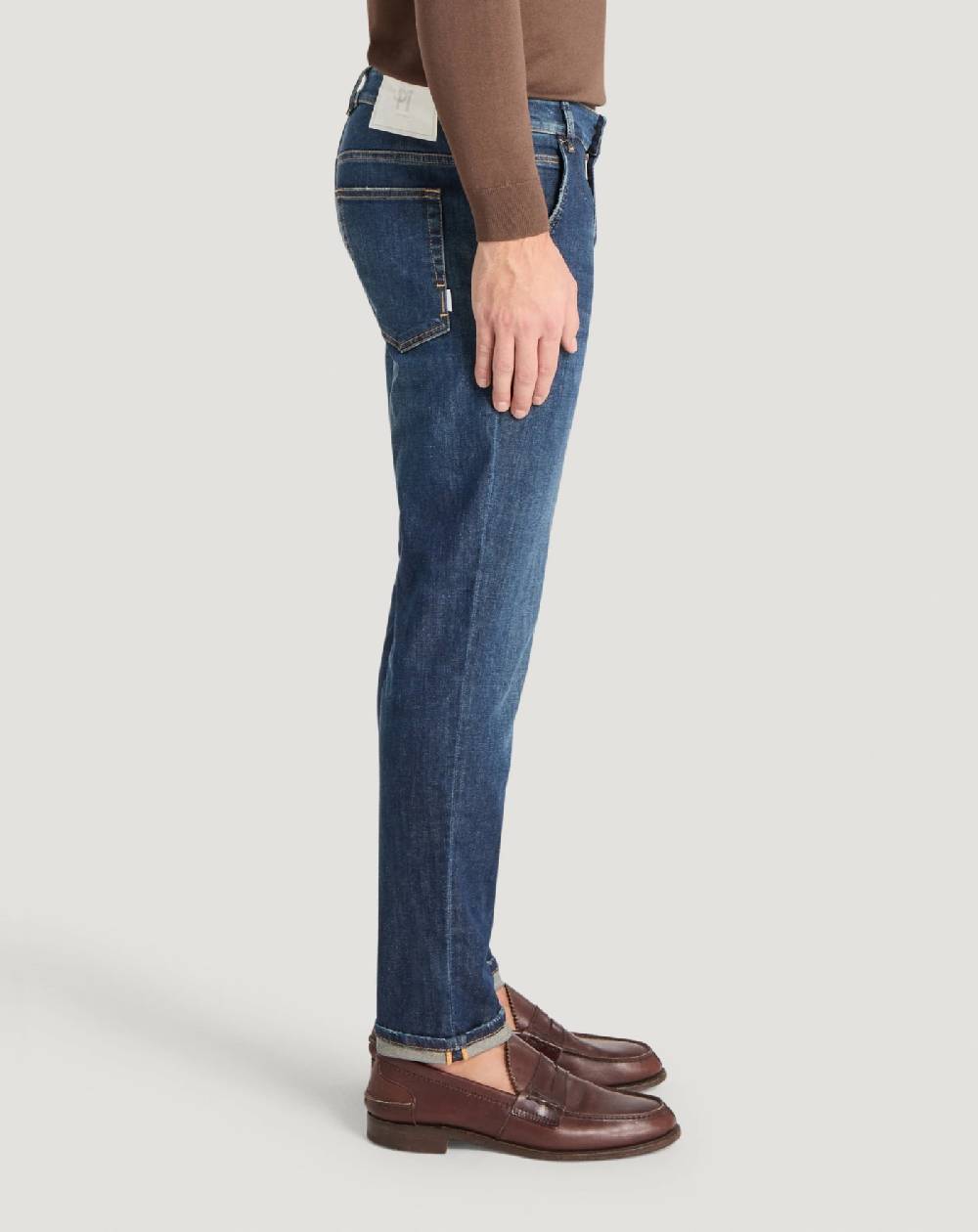 Pt Torino Jeans Indie in denim batavia stretch Convenienza