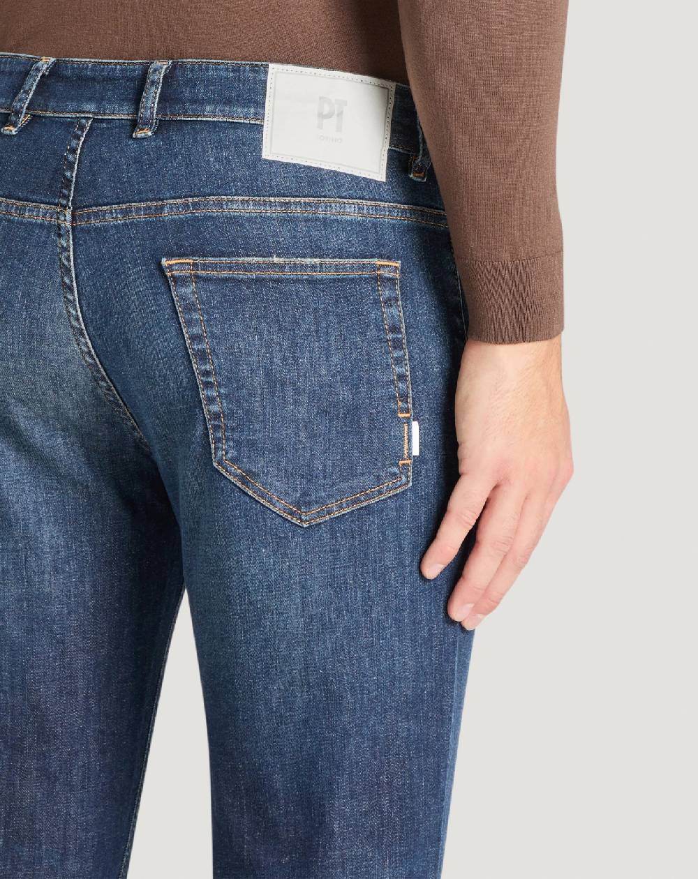 Pt Torino Jeans Indie in denim batavia stretch Convenienza