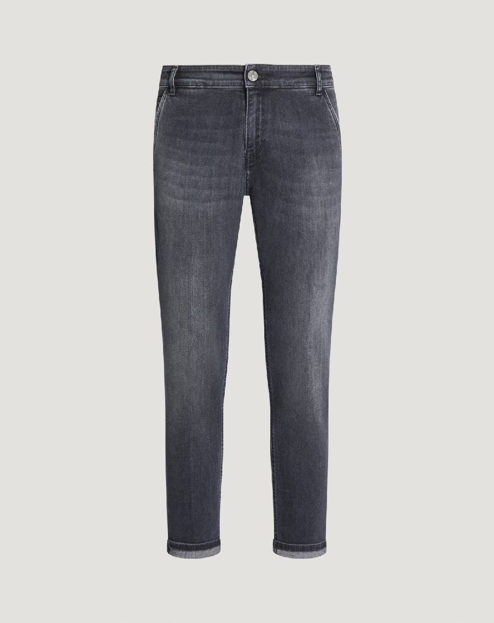 Pt Torino Jeans Indie in denim soft touch Novità